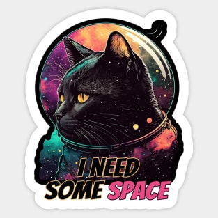 I Need Some Space Sticker